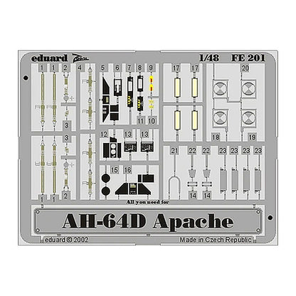 eduard 49201 1 48 for hsg pre painted photo etch detail set