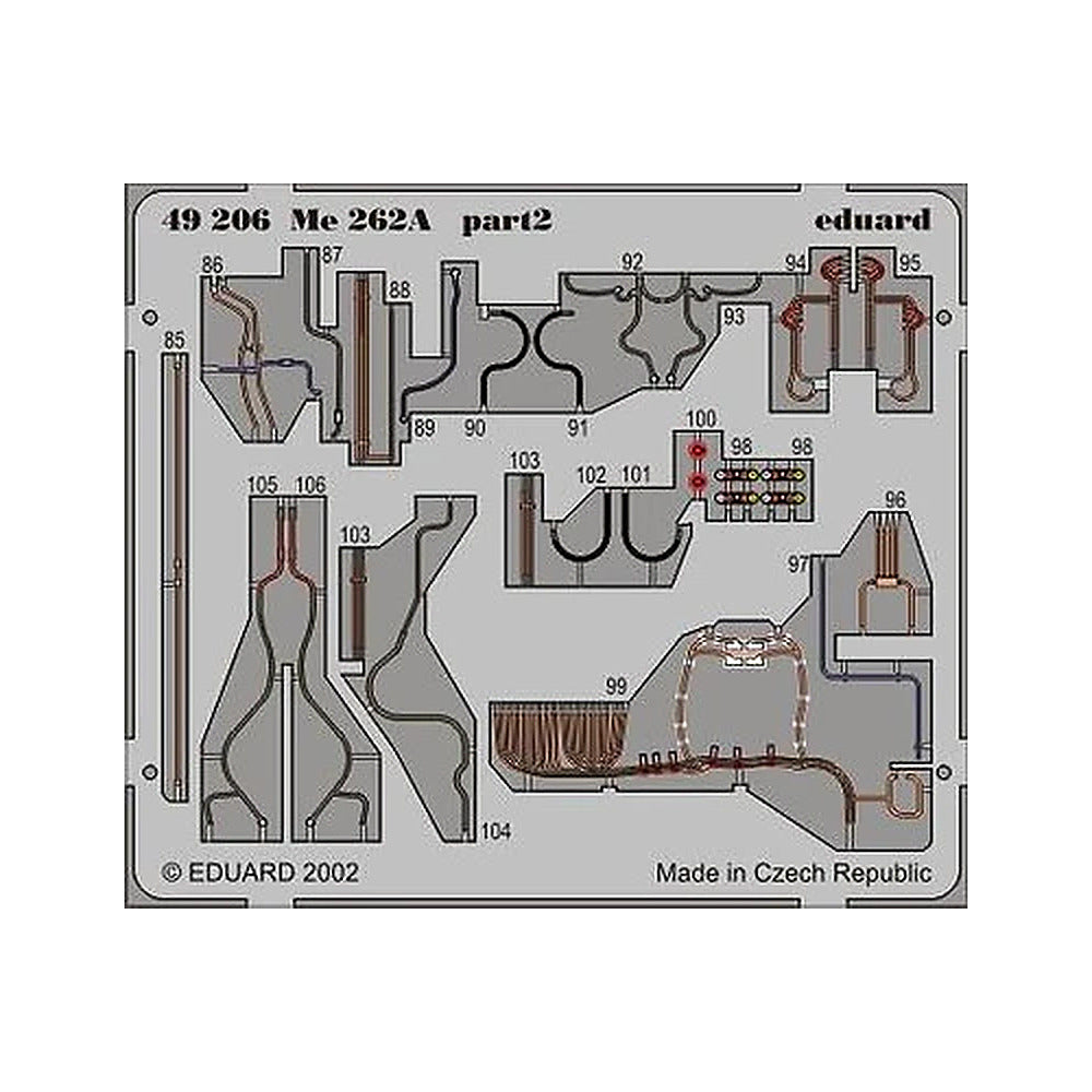 eduard 49206 1 48 for tam pre painted photo etch detail set