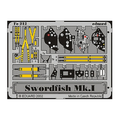 eduard 49212 1 48 swordfish mk i for tam pre painted