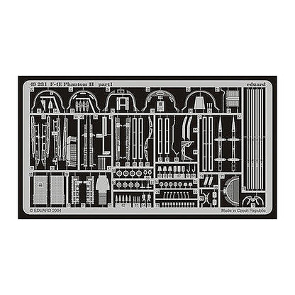 eduard 49231 1 48 f 4e for hasegawa pre painted