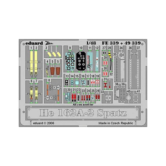 eduard 49339 1 48 spatz for tam pre painted