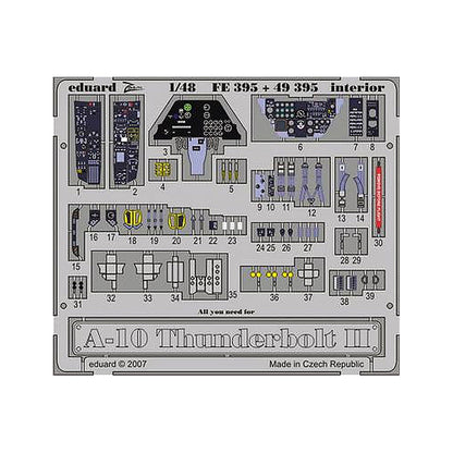 eduard 49395 1 48 interior for hobby boss pre painted
