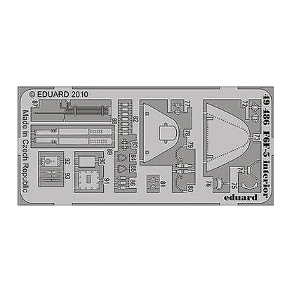eduard 49486 1 48 interior for hobby boss pre painted self adhesive