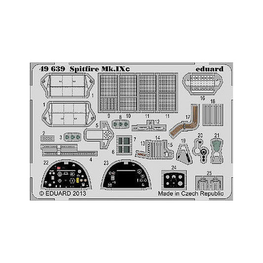 eduard 49639 1 48 spitfire mk ixc for edu pre painted
