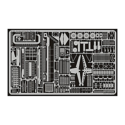 eduard 53005 1 350 uss hornet for trp photo etch detail set