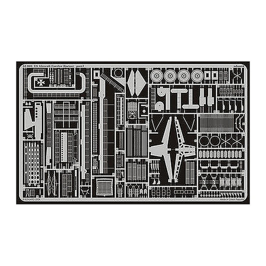 eduard 53005 1 350 uss hornet for trp photo etch detail set