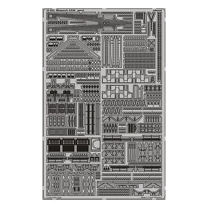 eduard 53035 1 350 bismarck for rmg photo etch detail set