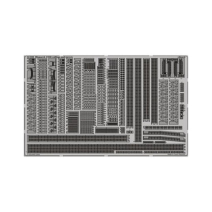 eduard 53036 1 350 bismarck railings turrets for rmg