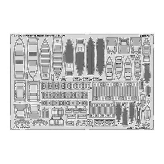 eduard 53092 1 350 prince of wales lifeboats for tam