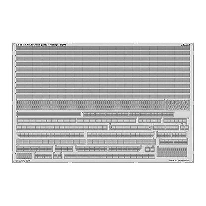 eduard 53111 1 200 uss arizona railings pt 5 for trp