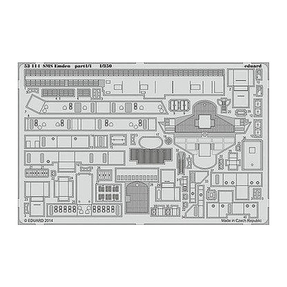 eduard 53114 1 350 sms emden pt 1 for rmg