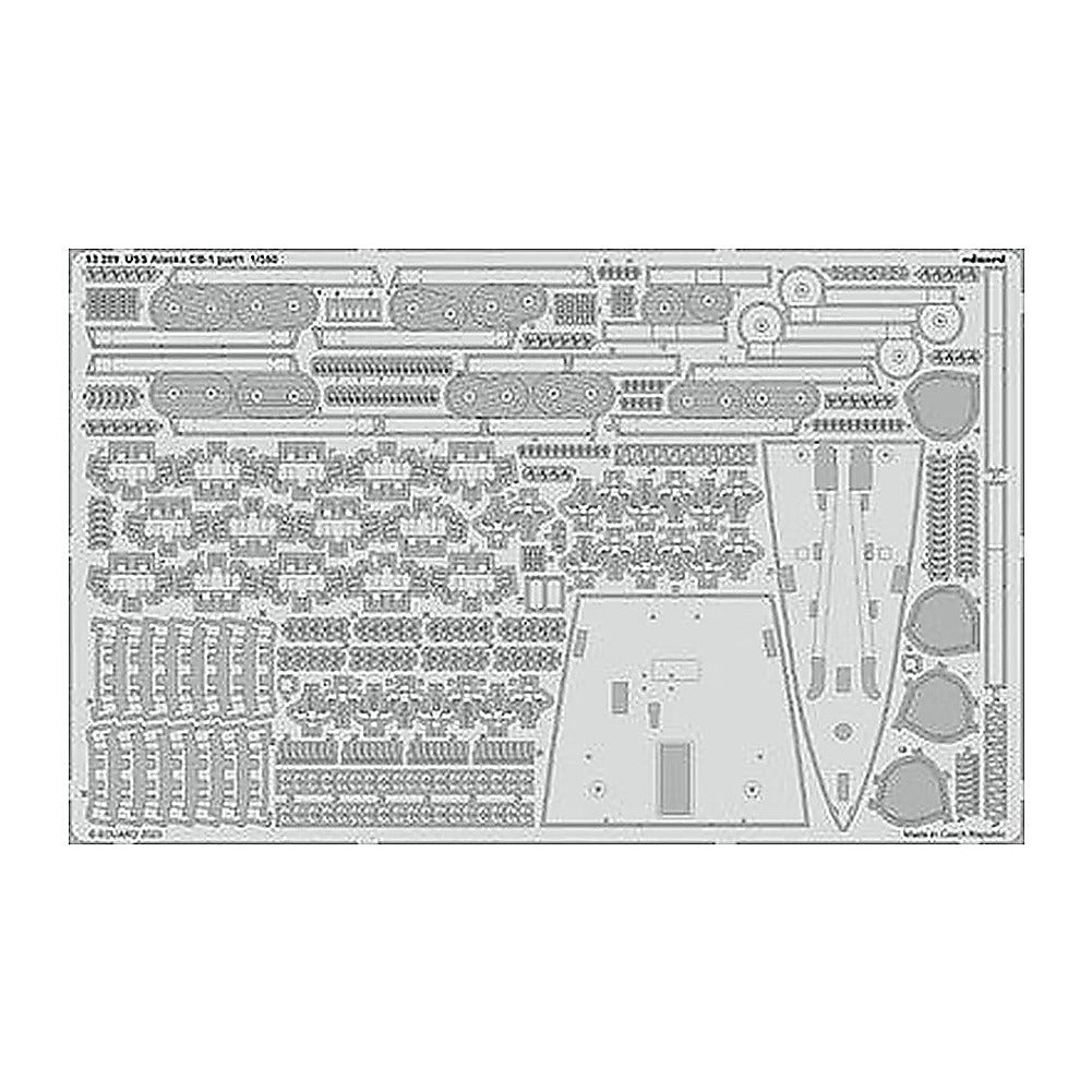 eduard 53289 1 350 uss alaska cb 1 part 1 for hobby boss