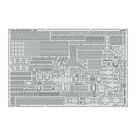 eduard 53295 1 350 uss nimitz cvn 68 part 1 for trumpeter