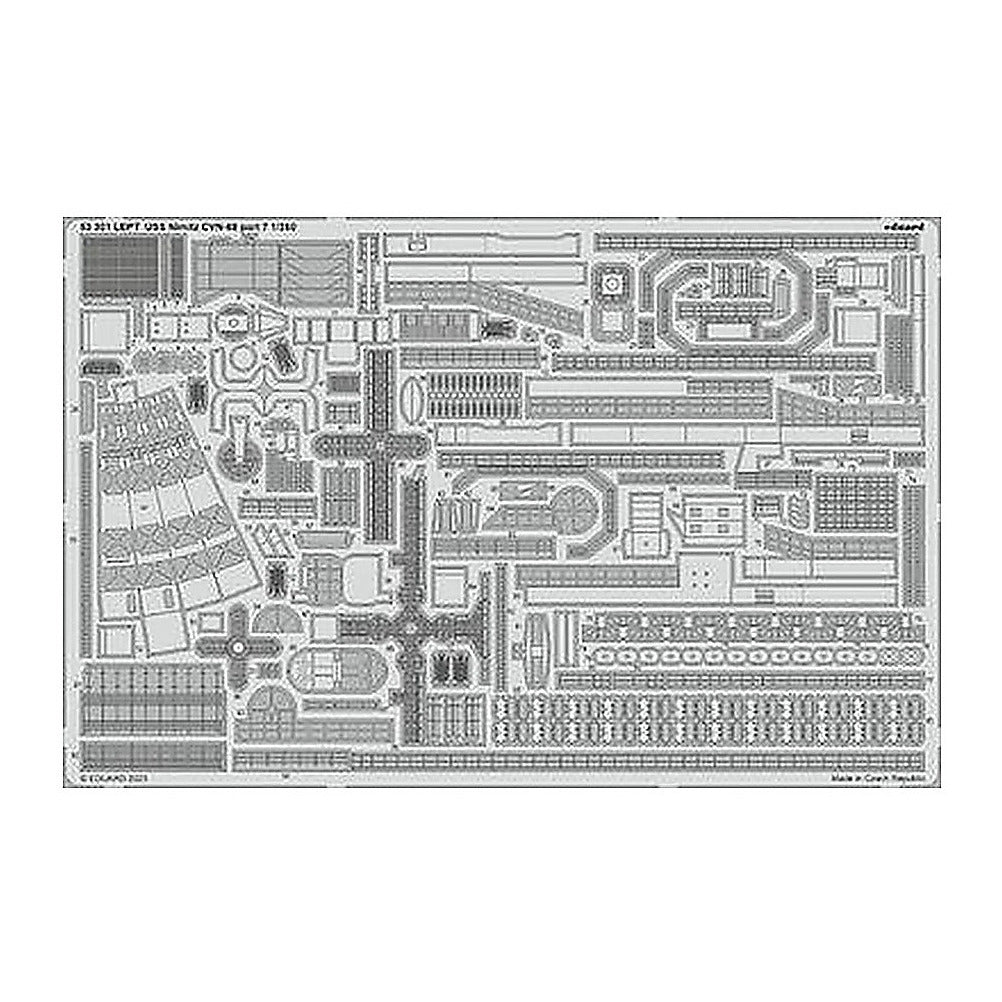 eduard 53301 1 350 uss nimitz cvn 68 part 70 photo etch