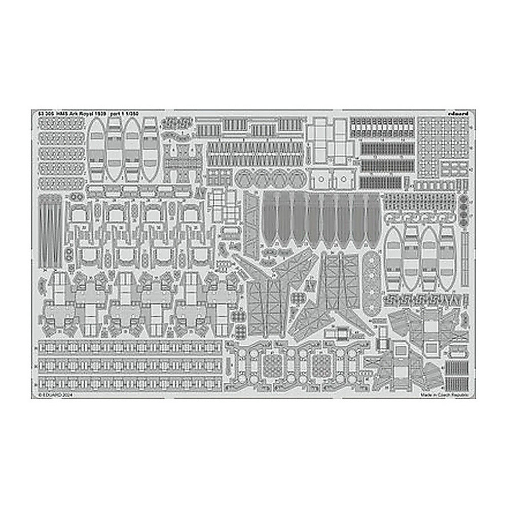 eduard 53305 1 350 hms ark royal 1939 part 1 photo etched set