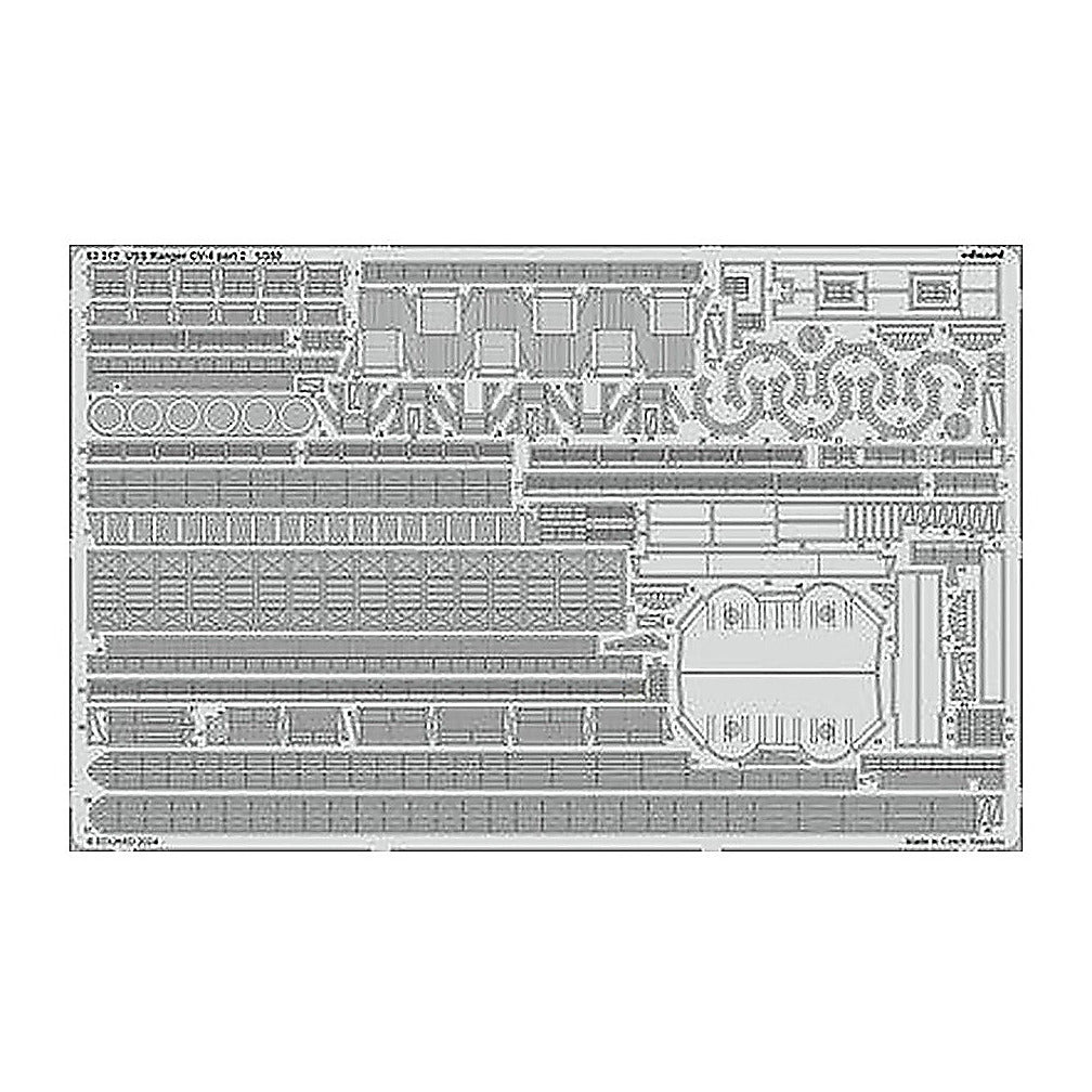 eduard 53312 1 350 uss ranger cv 4 part 2 photo etch for trumpeter