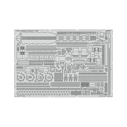 eduard 53313 1 350 uss ranger cv 4 part 3 photo etch for trumpeter
