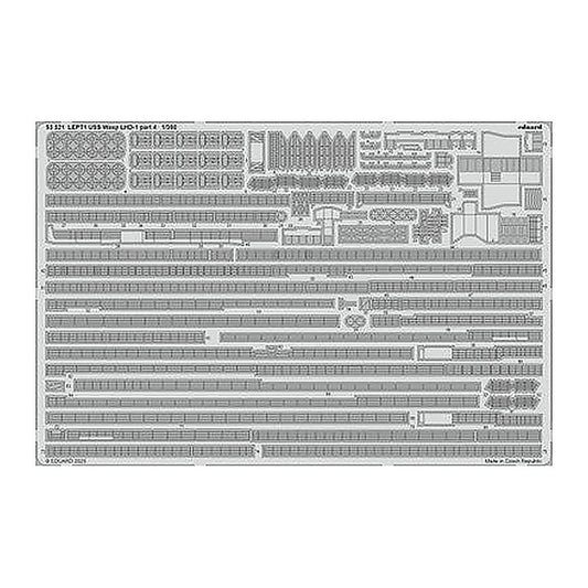 eduard 53321 1 350 uss wasp lhd 1 part 4 photo etched set for