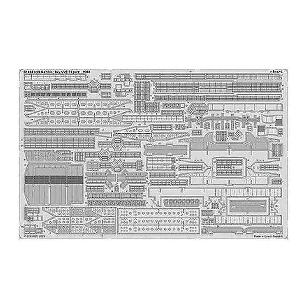 eduard 53323 1 350 uss gambier bay cve 73 part 1 photo etch