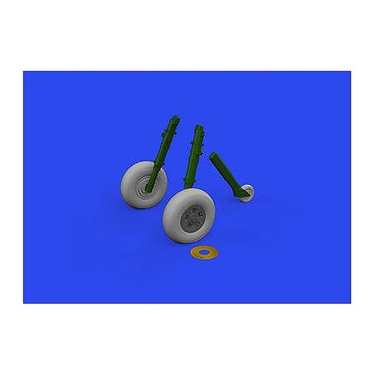 eduard 624004 1 24 brassin spitfire mk ix wheels 5spoke for airfix