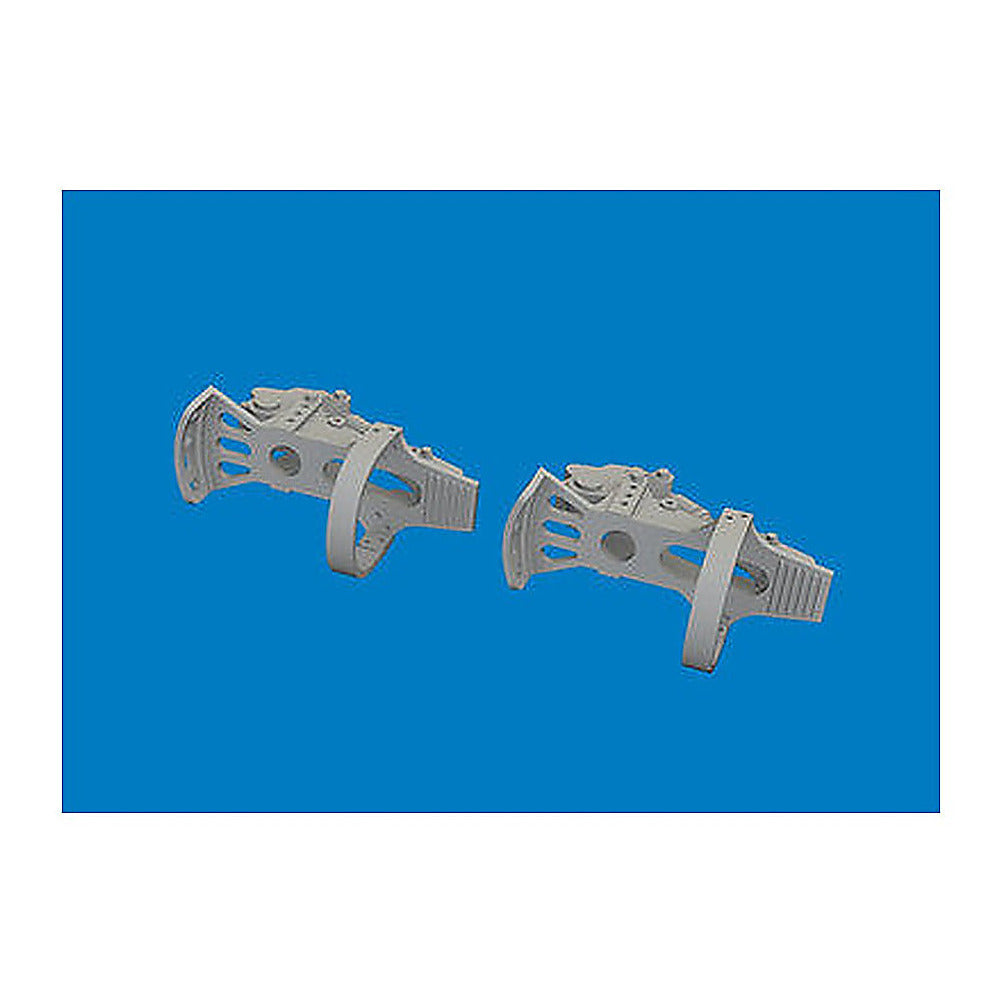 eduard 624009 1 24 brassin bf 109g 5 6 rudder pedals print for airfix