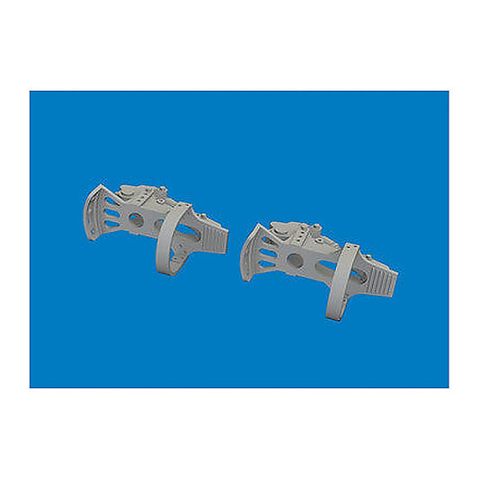 eduard 624009 1 24 brassin bf 109g 5 6 rudder pedals print for airfix
