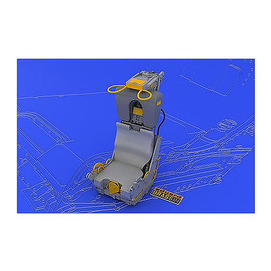 eduard 632001 1 32 f 4c d e f g seats 2 for tamiya pe resin