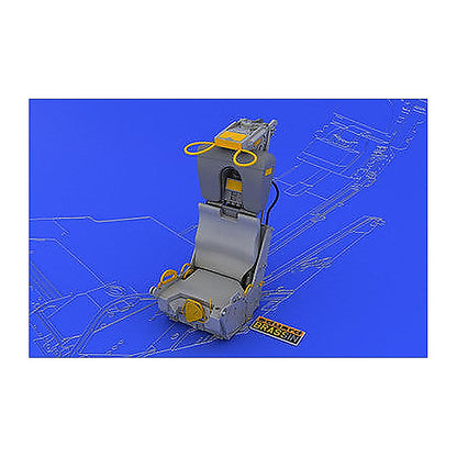 eduard 632002 1 32 f 4b j n s seat 2 for tamiya pe resin