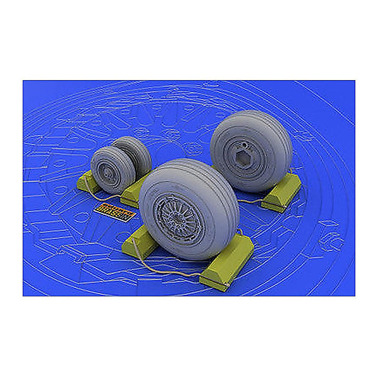eduard 632005 1 32 f 4c d e f g wheels for tamiya resin