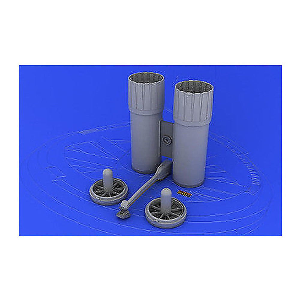 eduard 632011 1 32 f 4 exhaust nozzles usn late for tamiya resin