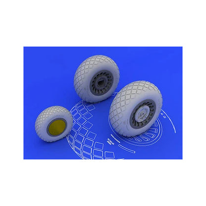 eduard 632014 1 32 b 25h j wheels for hkm resin