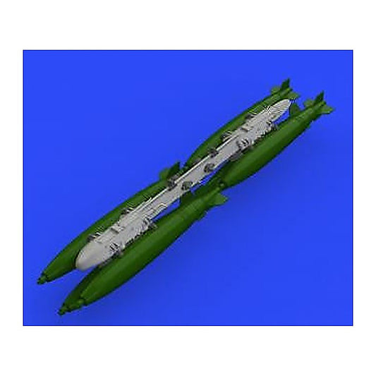 eduard 632102 1 32 mer multiple ejector rack pe resin