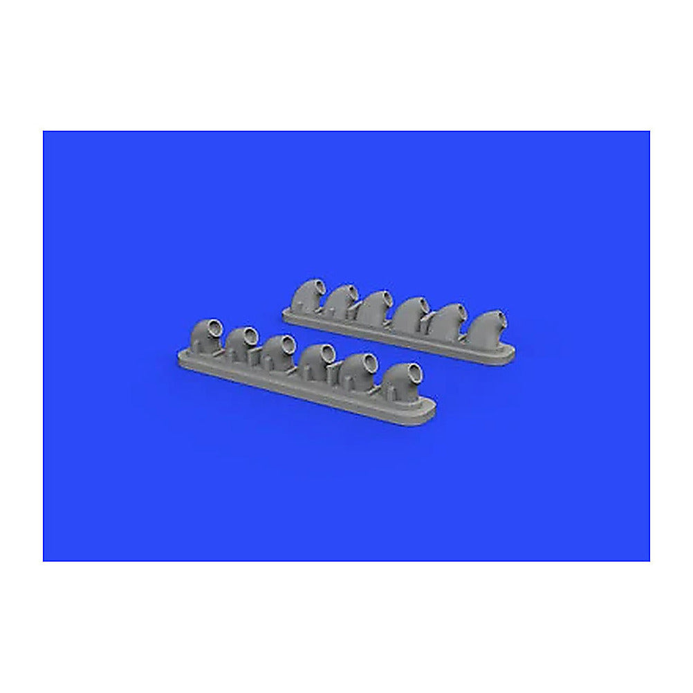 eduard 632135 1 32 p 40e exhaust stacks for hasegawa resin