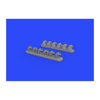 eduard 632135 1 32 p 40e exhaust stacks for hasegawa resin