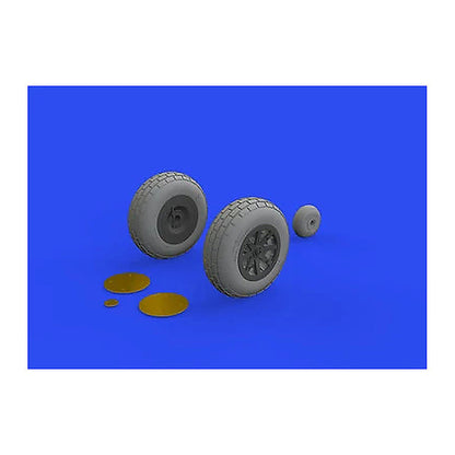 eduard 632160 1 32 p 40e wheels for trumpeter mask pe resin