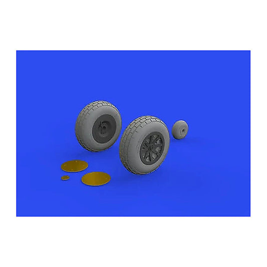 eduard 632160 1 32 p 40e wheels for trumpeter mask pe resin
