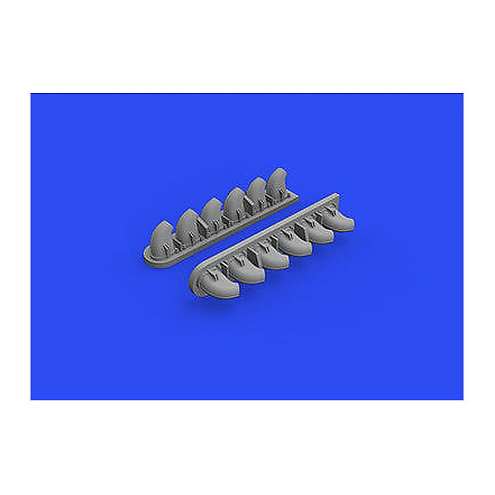 eduard 632161 1 32 p 40e exhaust stacks for trumpeter resin