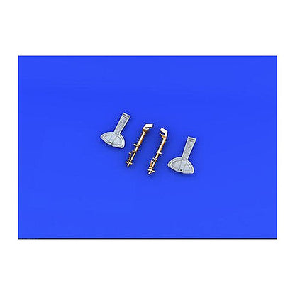 eduard 632185 1 32 brassin bf 109g 2 4 undercarriage legs bronze for