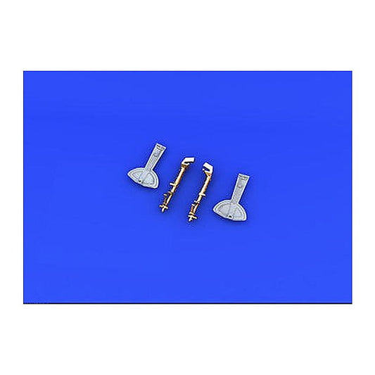 eduard 632185 1 32 brassin bf 109g 2 4 undercarriage legs bronze for