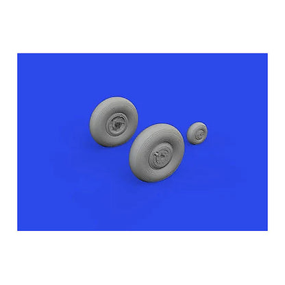 eduard 632190 1 32 brassin hurricane mk ii wheels for revell