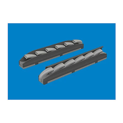 eduard 632207 1 32 bf 109k 4 exhaust stacks print brassin for kotare