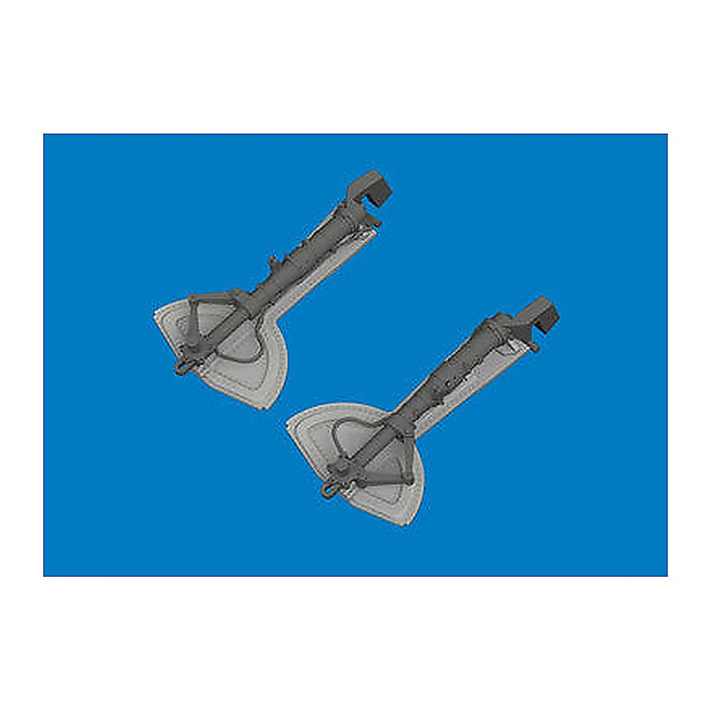 eduard 632214 1 32 bf 109g undercarriage legs print brassin for revell