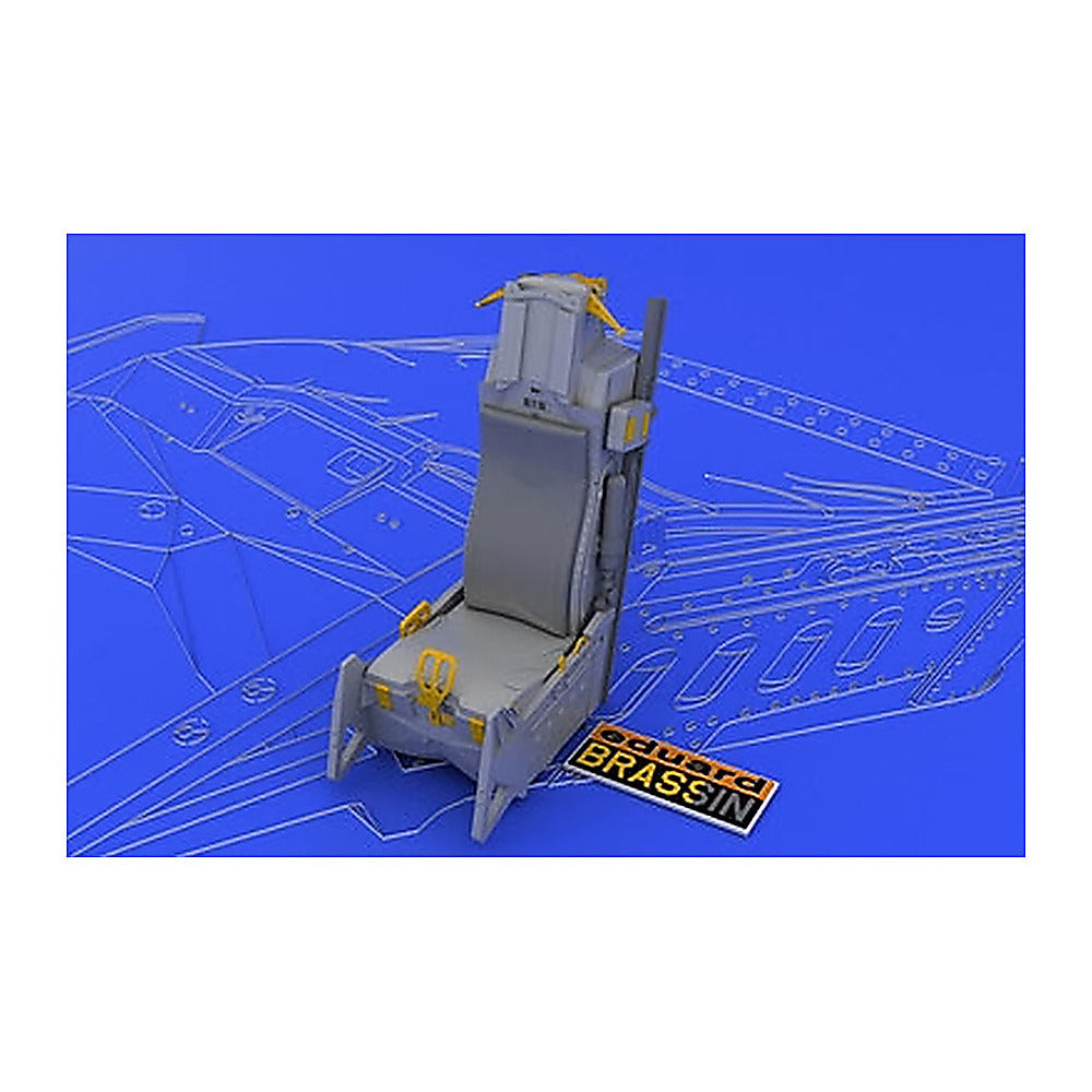 eduard 648008 1 48 f 16 late seat for tamiya pe resin