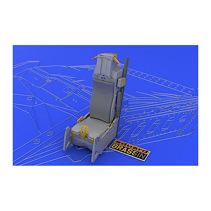 eduard 648008 1 48 f 16 late seat for tamiya pe resin