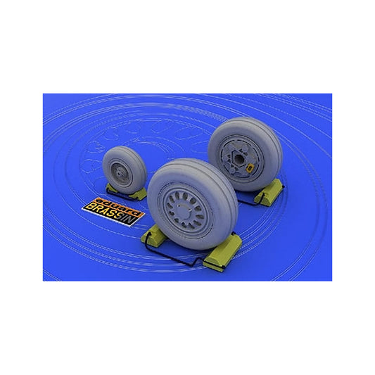 eduard 648011 1 48 f 16 late wheels for kin pe resin