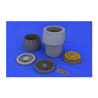 eduard 648020 1 48 f 16cj block 50 engine for tamiya pe resin
