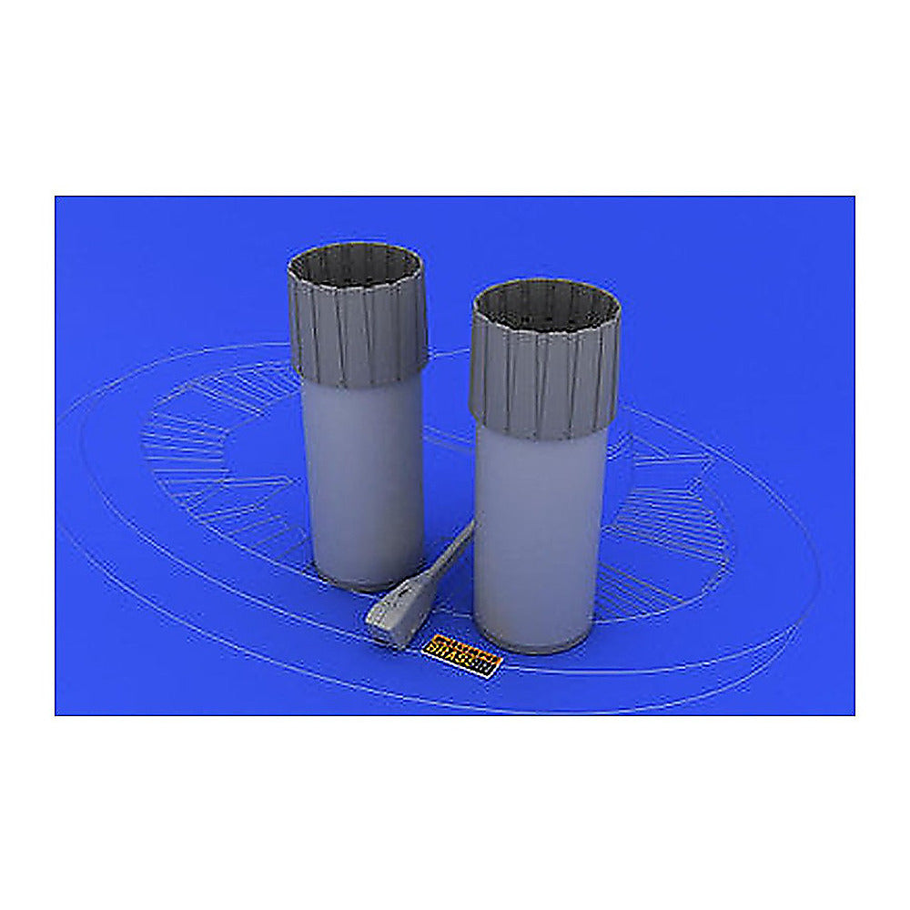 eduard 648023 1 48 f 4 exhaust nozzles late for hasegawa pe resin