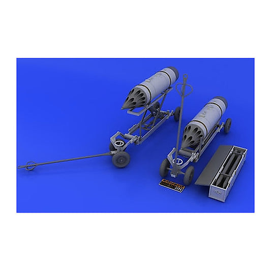 eduard 648046 1 48 rocket launcher b8m1 loading cart pe resin