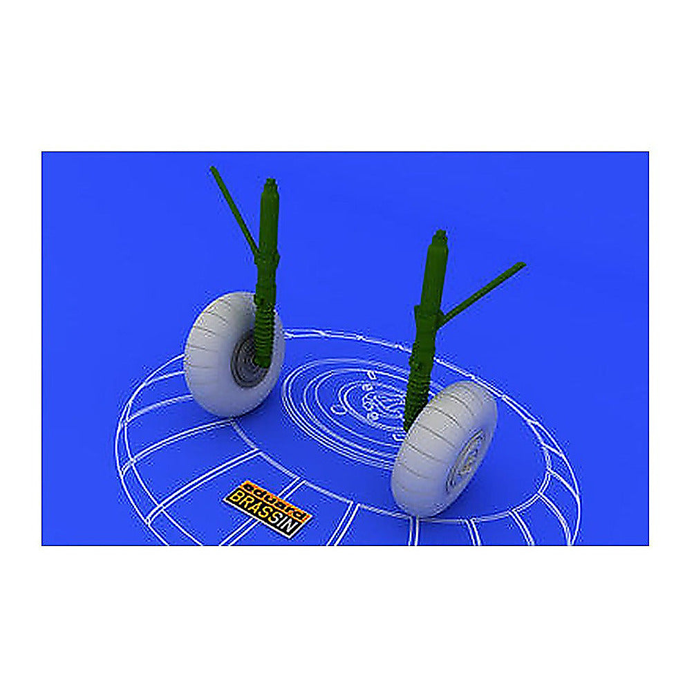 eduard 648052 1 48 bf110c d main undercarriage wheels for edu pe