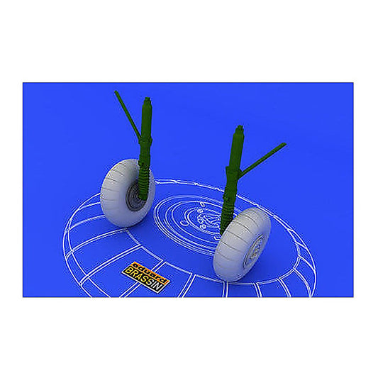 eduard 648052 1 48 bf110c d main undercarriage wheels for edu pe